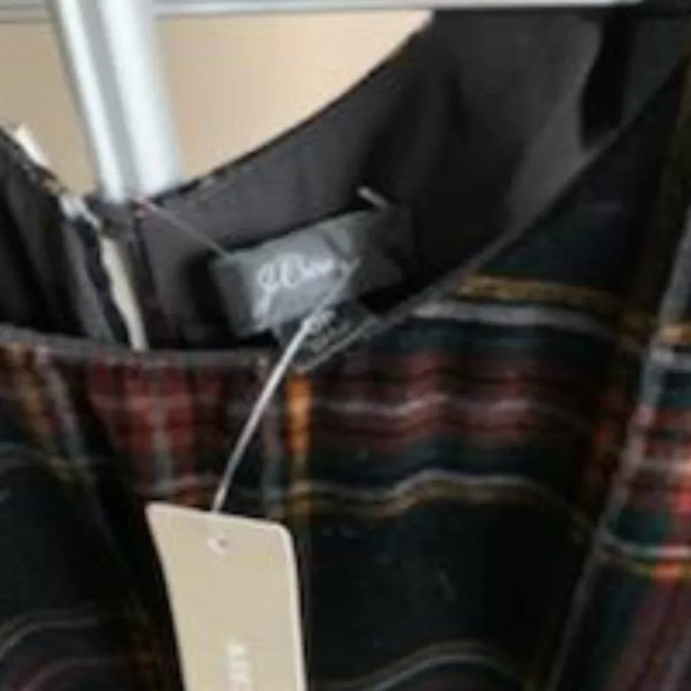 J Crew  Stewart Tartan top